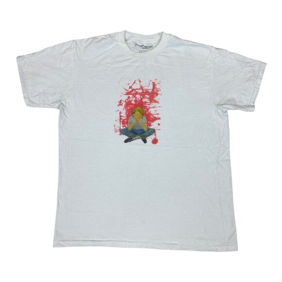 F*cking Awesome FA Dill Painting T Shirt Men's Medium Y2K Skater - Picture 1 of 9